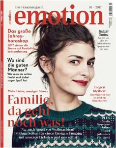 Heftcover Frauenmagazin Emotion 01_2017